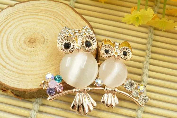 Лидер продаж 2019 пряжка для шарфа в виде совы модные ювелирные изделия из