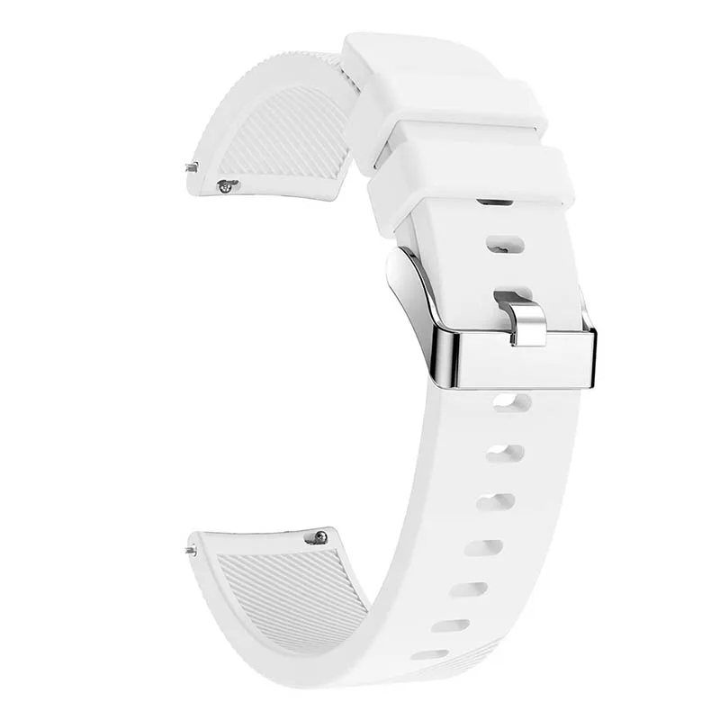 Для Xiaomi Huami Amazfit GTS силиконовый ремешок на запястье Замена для samsung Galaxy watch 42 мм gear sport/s2 Смарт-часы полосы