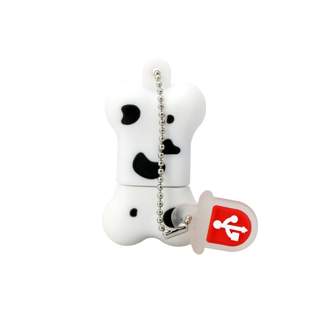 USB флеш-накопители Dog Bone, реальная емкость 8 ГБ, 16 ГБ, 32 ГБ, 64 ГБ, 128 ГБ, 256 ГБ, флеш-накопитель, мультяшная мини USB карта памяти, флешка