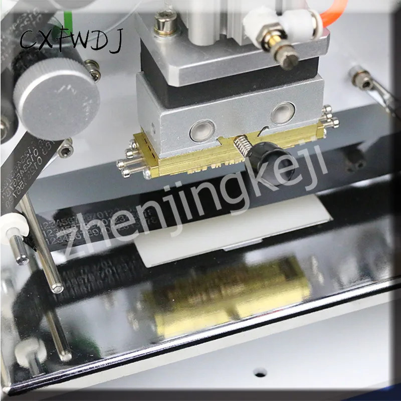 

ZY-RM3 Hot Stamping Machine Production Date 220V/60HZ Pneumatic Hot Stamping Machine Stamp Horizontal and Vertical Font