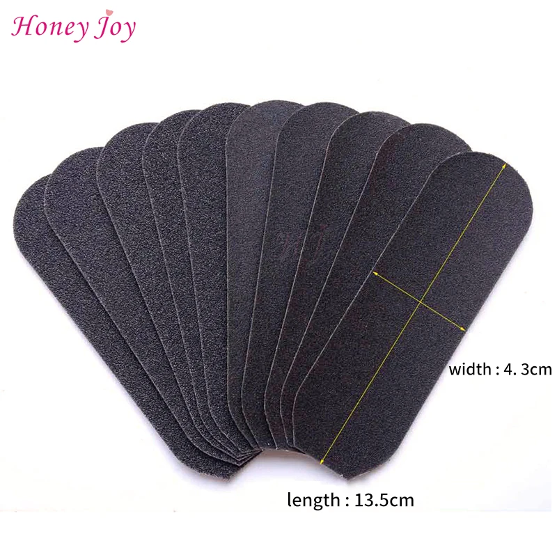 

10pc#80 Coarse+10pcs #150 Grit Sanding Cloth Pro Pedicure Feet Care Refill Replacement for Stainless Metal Handle File Foot Rasp