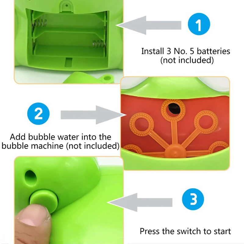 

2021 Cute Frog Hippo Automatic Bubble Machine Gun Soap Bubble Blower Outdoor Kids Child juguetes brinquedos Toy for Kids