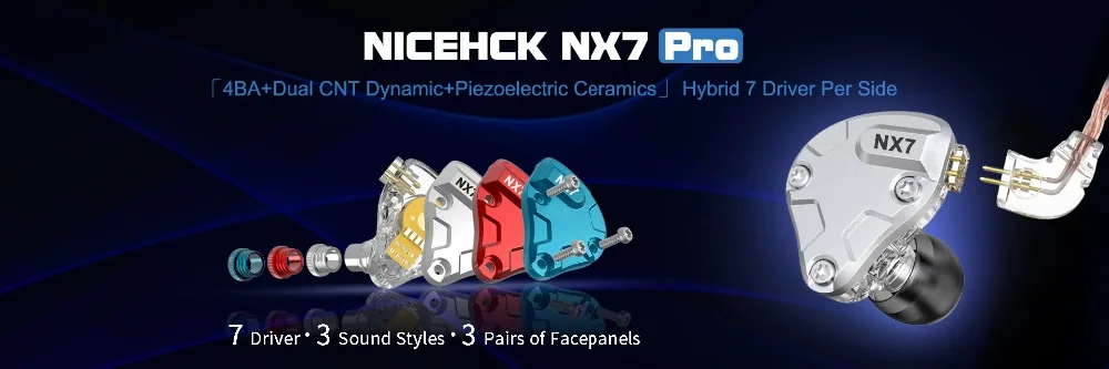 NICEHCK DB3 1BA+ 2DD Hybrid 3 драйвера в ухо наушники контролировать бег спортивные наушники HIFI гарнитура вкладыши IEM DJ этап 2Pin