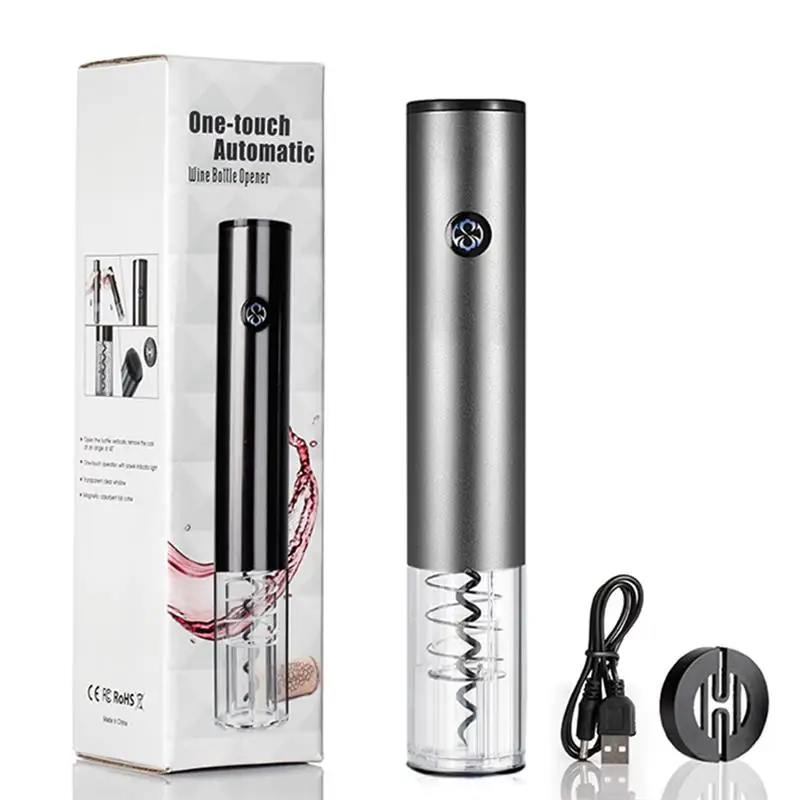 

Автоматический умный электрический штопор, штопор, высококачественные открывалки для винных бутылок с USB-кабелем для зарядки, Бытовые аксе...