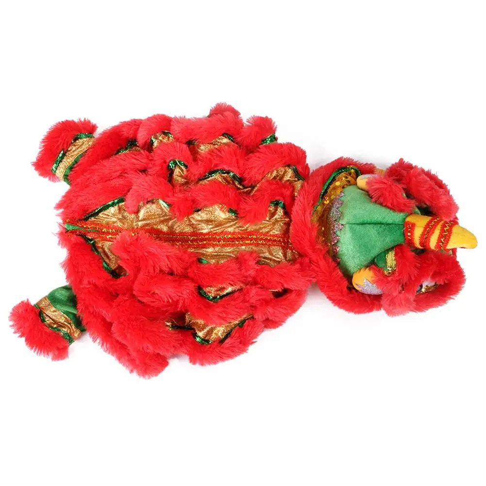 

2020 New Dog Costume Lion Dance Dog Costume Chinese New Year Style Costume Cute Dance Clothing For Pet Dog Christmas