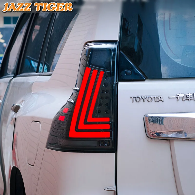 

LED Taillights for Toyota LAND CRUISER PRADO LC150 GRJ150 Tail Lamp Rear Driving Light + Braking Light + Reversing Light