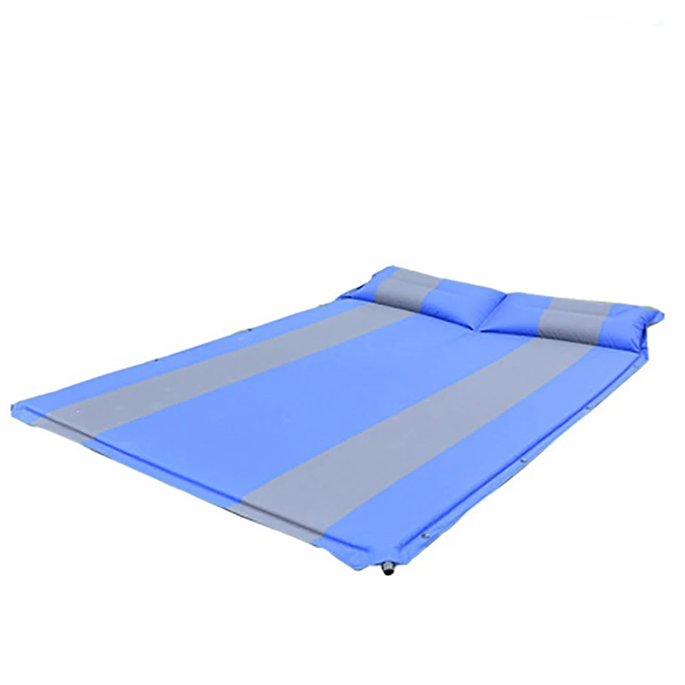 en Ucuz Şişme Yatak Açık Kamp Mat Taşınabilir Rulo Kendini şişirme Yastık Hava Yatağı Piknik Plaj Mat Pad