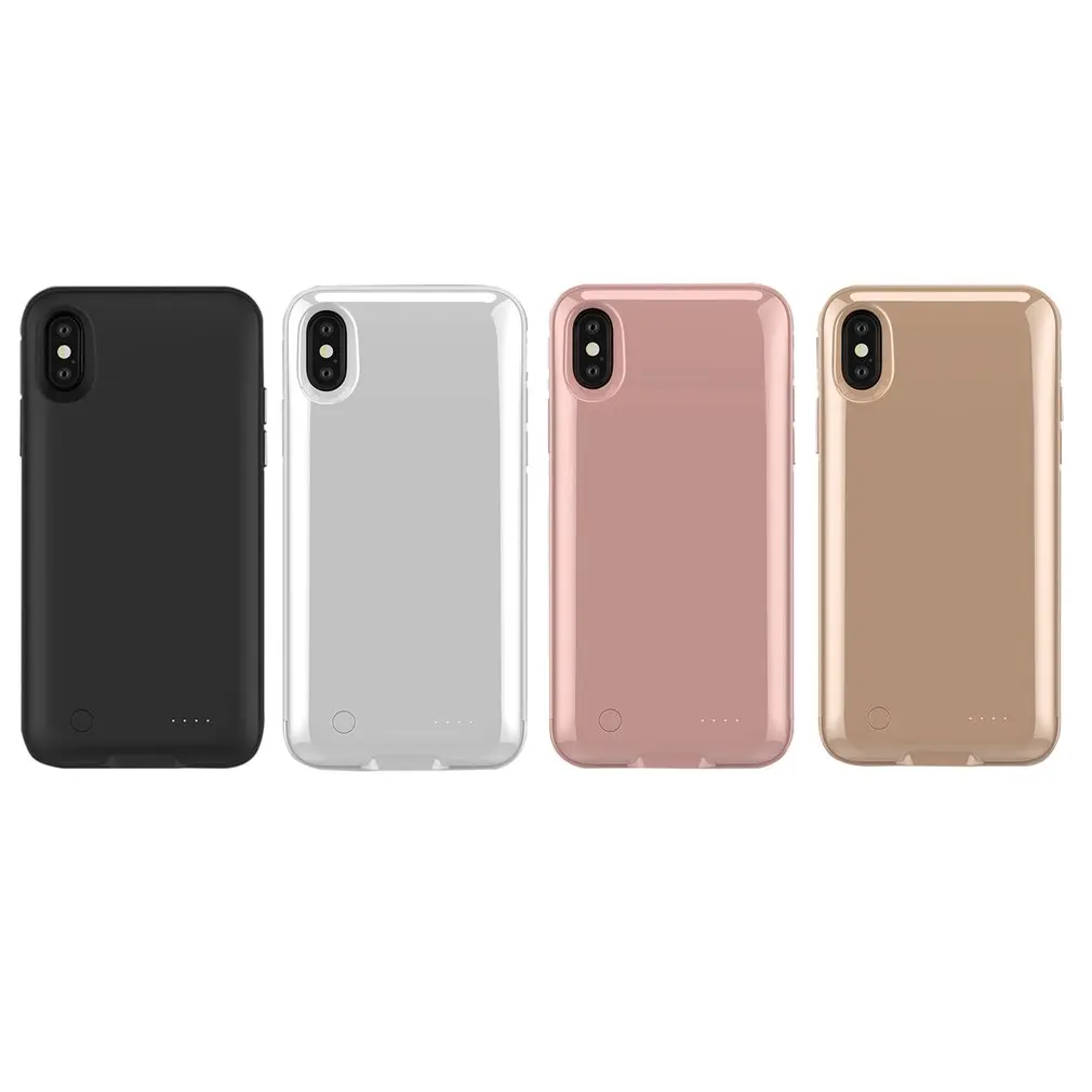 Беспроводной 5000 мАч задняя крышка чехол со встроенным устройством для зарядки