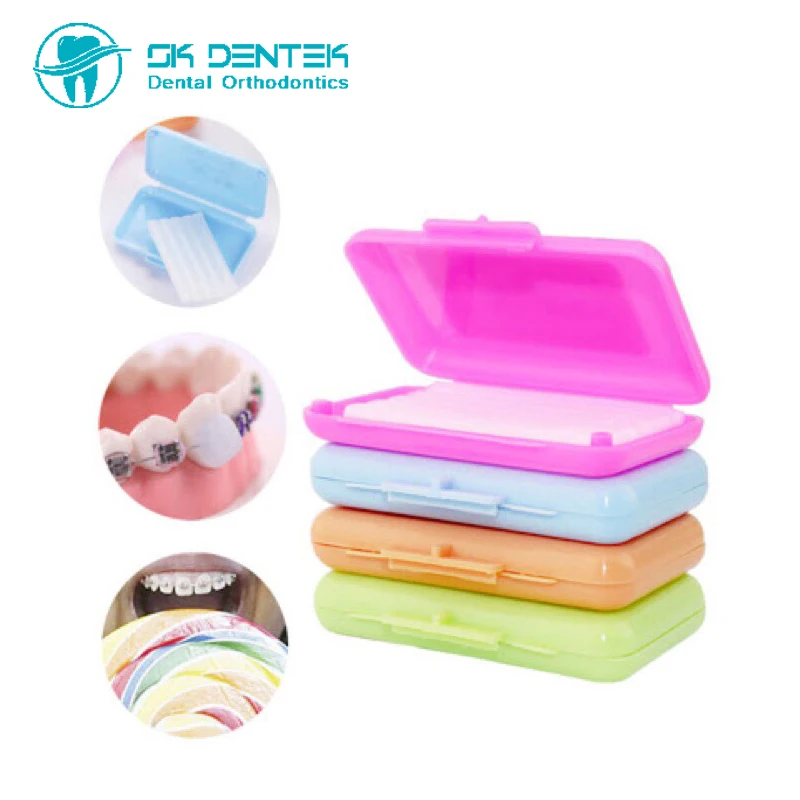 Ортодонтический воск для коррекции раздражения 5 шт. с фруктовым