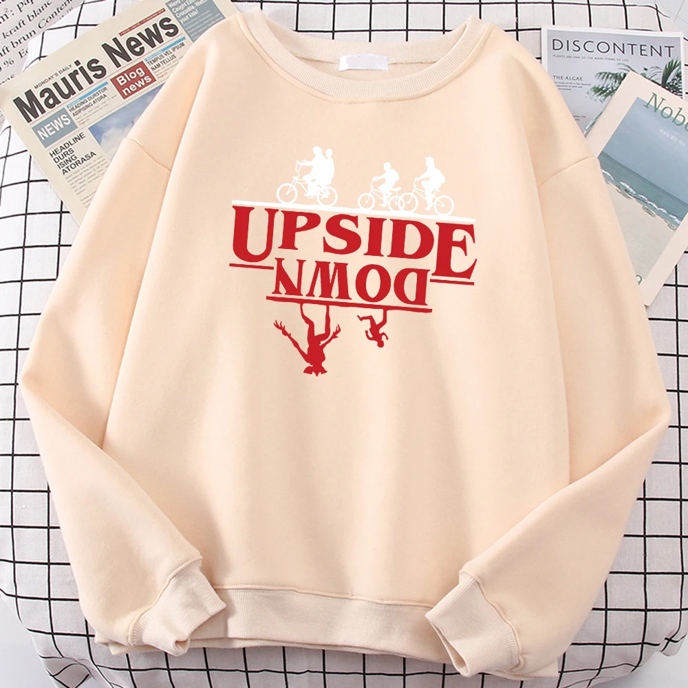 

Фантастический триллер, драма, странные дела, раньше, Мужская Уличная Повседневная Толстовка, осенние свободные простые Флисовые женские Т...