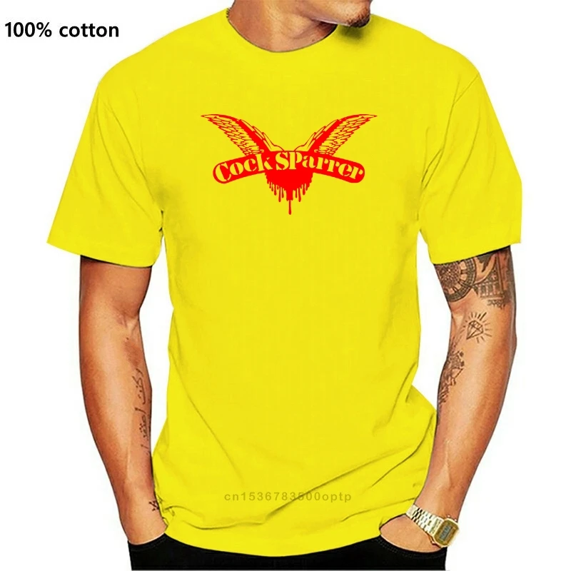 

COCK SPARRER CLASSIC WINGS LOGO PUNK ROCK OI STREET PUNK NEW BLACK T-SHIRT