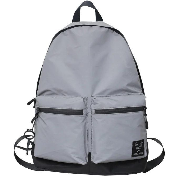 

Original Design Street Fashion Brand Reflective Backpack Casual College Student School Bag Fashion Personality Travel Backpack