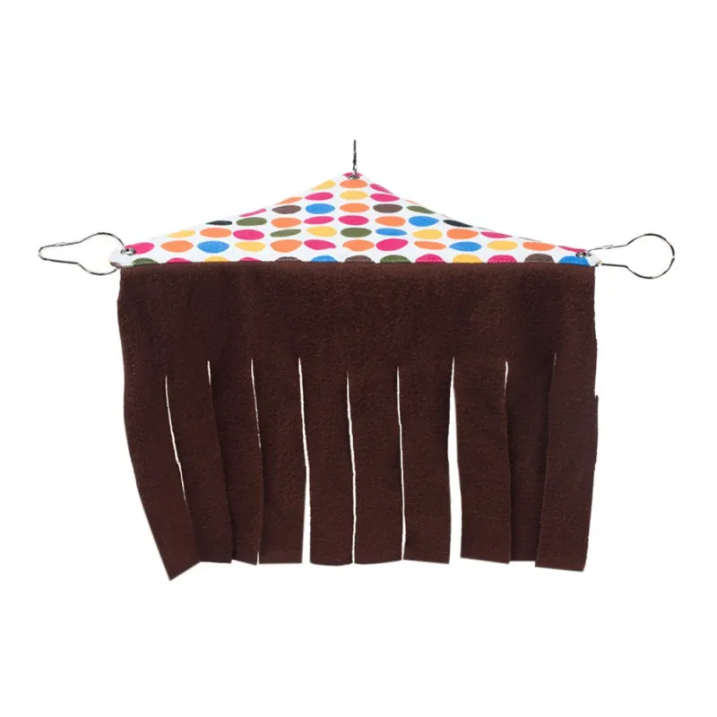 Маленький домик для домашних животных Hideout кисточки занавесок Угловой дом