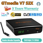 Спутниковый ресивер GTmedia V7 S2x 1080S2X DVB-s2 P с USB, Wi-Fi, бесплатный FTA цифровой приемник, обновление gtmedia V7s hd Gtmedia V7s2x