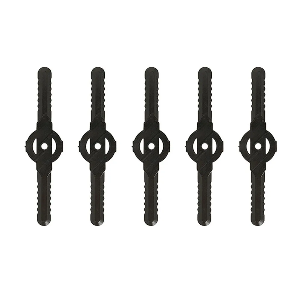 Триммер Пластиковые лезвия садовая трава газонокосилка кусторез замена