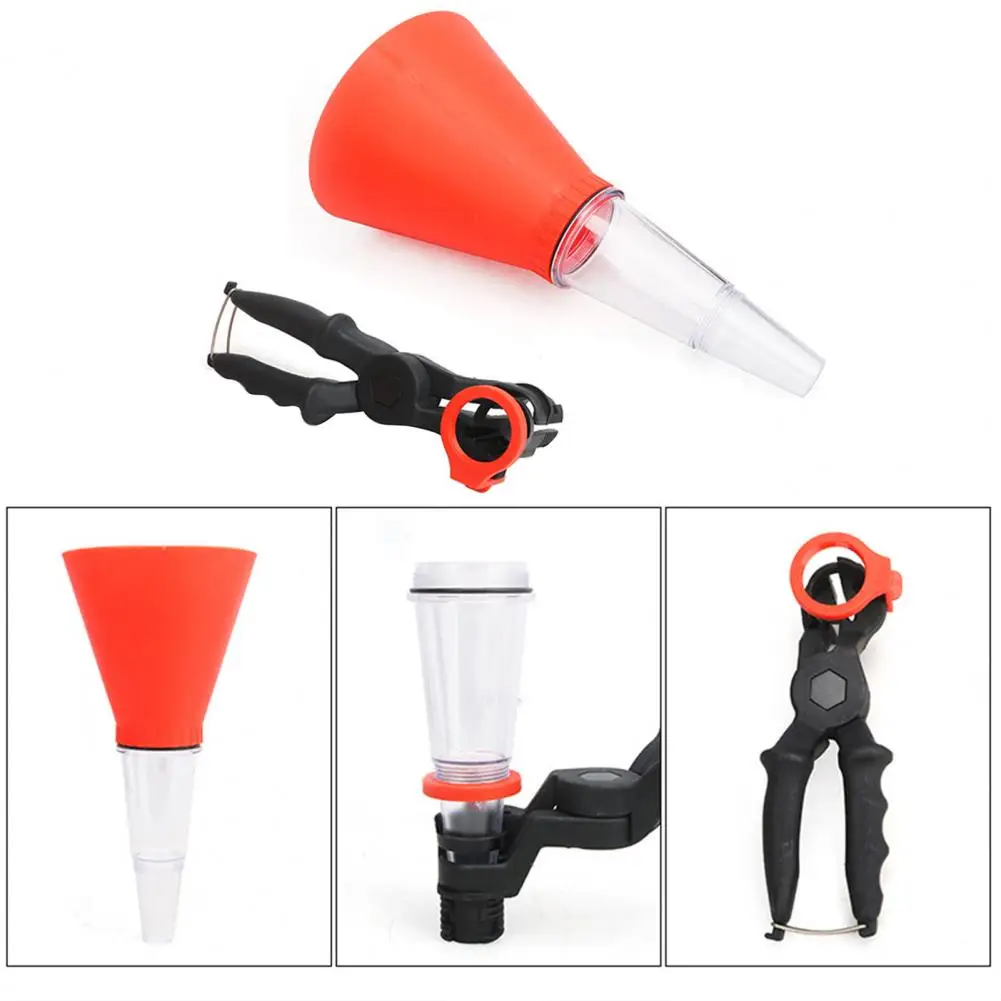 

Universal Car Motorcycle Large Diameter Engine Oil Funnel Filling Pour Tool