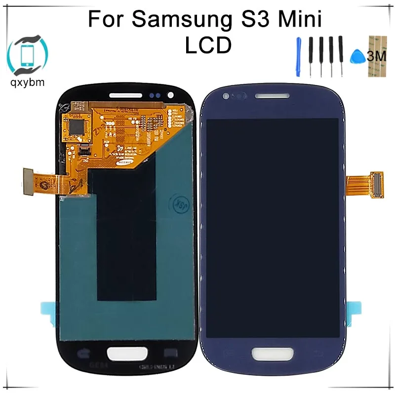 4 0 &quotсупер OLED для Samsung Galaxy S3 Mini i8190 GT i8195 i8200 ЖК дисплей с кодирующий