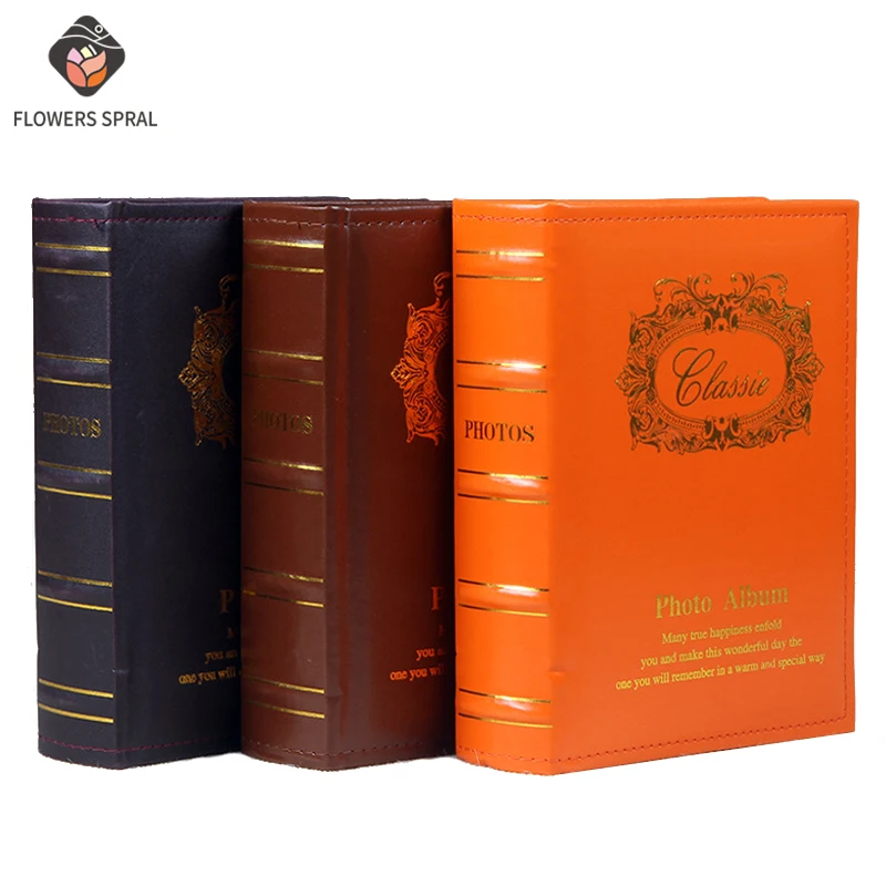 

High-End из искусственной кожи 6 дюймов Стандартный 200 интерстициальной альбомов, свадьба, Юбилей альбомов, Семья альбомов, Подарки на Новый год