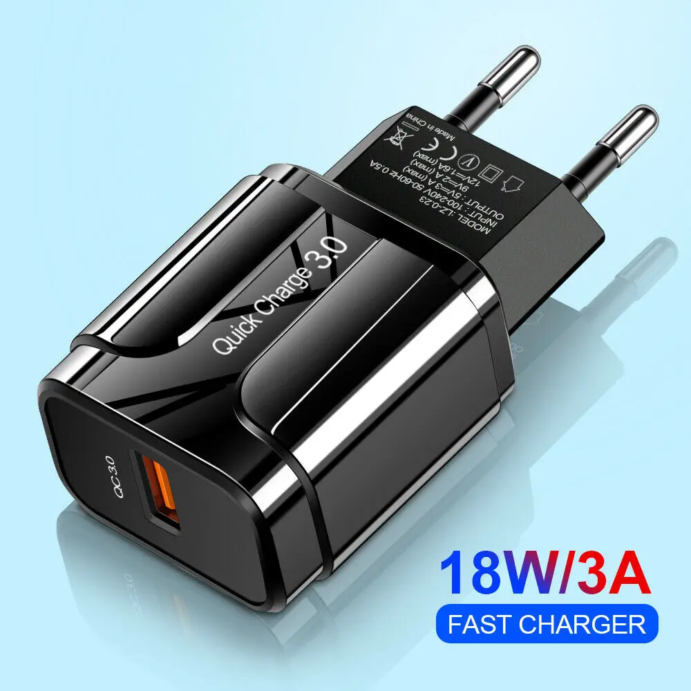 KOYOT USB Зарядное устройство Quick Charge 2 0 Быстрая зарядка QC2.0 настенный usb адаптер для
