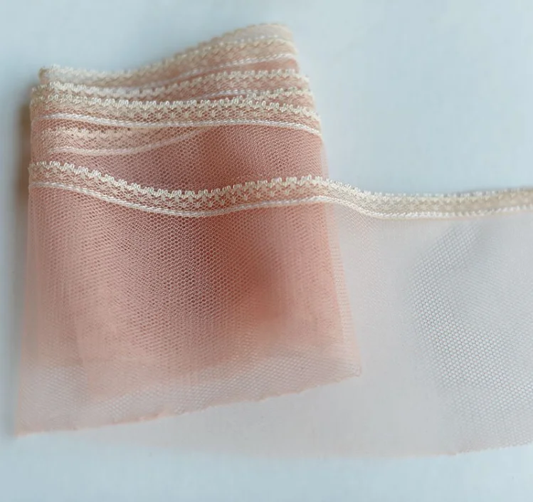 Изысканная вышитая Свадебная кружевная ткань 1 метр свадебная декоративная