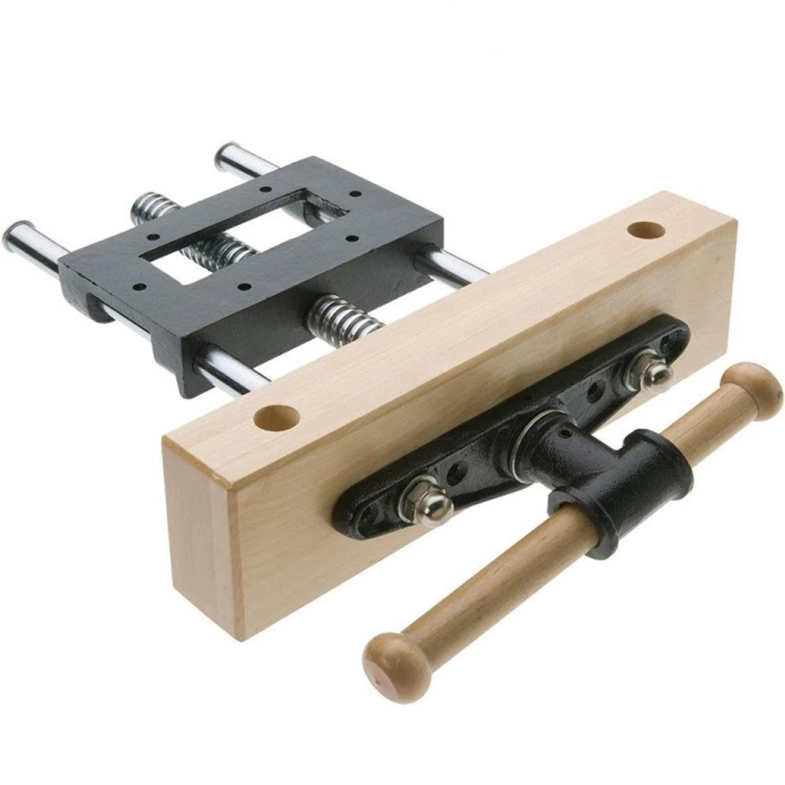 Enlarge Woodworking Vice Wood Vice 18cm High Performance Table Clamp Bed Metal Table Jaw Fixed Repair Vice Tool For Engineering Welding