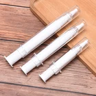 1 шт. пустая пластиковая косметическая бутылка, дорожная мини-трубка для крема для глаз 51020 мл, прозрачный безвоздушный насос, вакуумный контейнер для туалетных принадлежностей