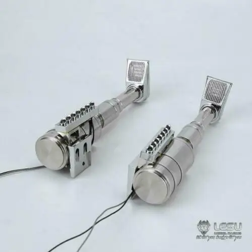 LESU Металлический воздушный фильтр светодиодный дневной свет 1/14 RC DIY Tamiya King Hauler