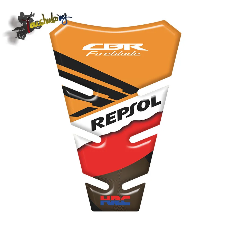 3D наклейка эмблема защитная накладка на бак кепка подходит для CBR CBR250RR CBR400RR CBR600RR