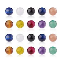100pcs 10 colors 6mm round natural stone loose beads for jewelry making diy bracelet necklace wholesale