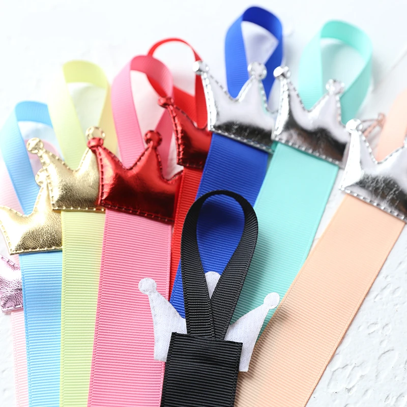 2019 Дети Малыши заколка для волос лента хранения Ассорти Корона Ленточные заколки