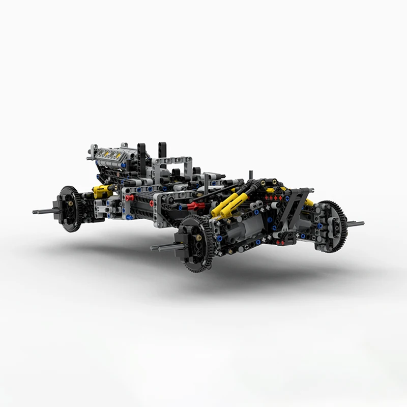 Строительные блоки Совместимые MOC-19517 DIY кирпичи 4WD RC багги с мотором 1912 деталей