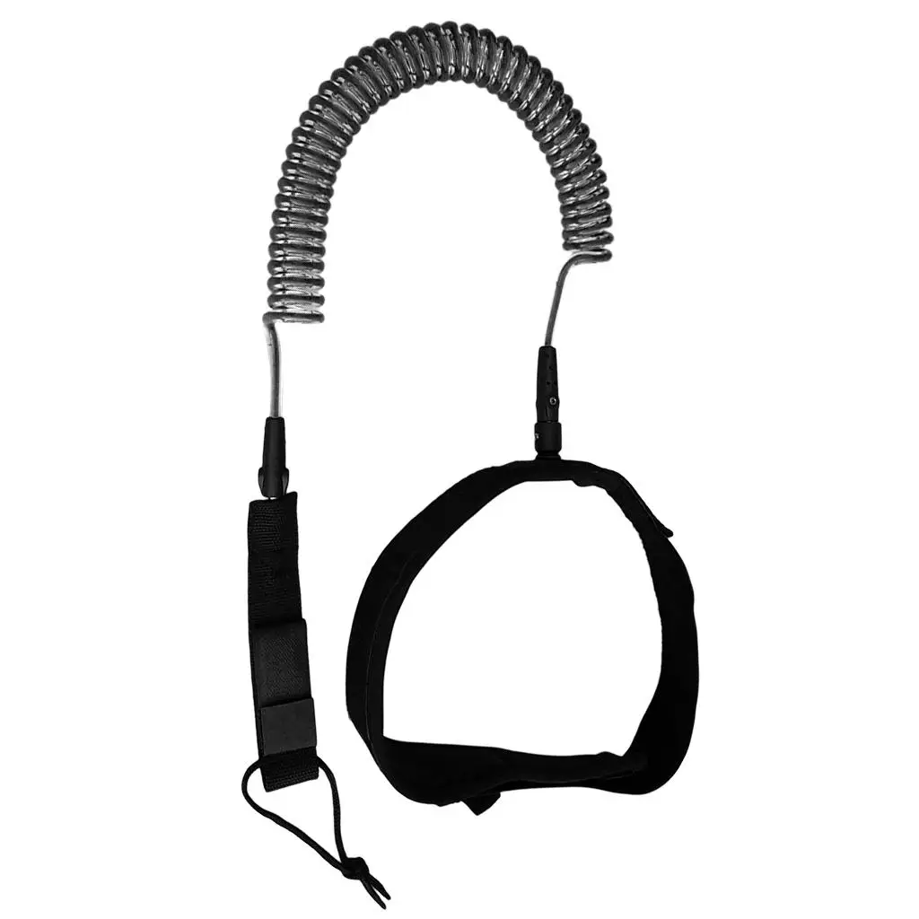 10 футов спиральный поводок для серфинга веревка ног ремешок лодыжки доска шнур