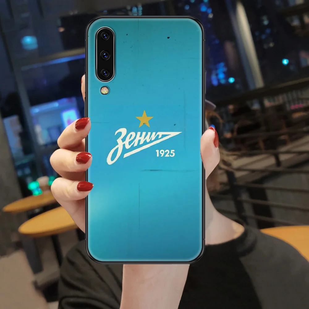 

FC Football Zenit Phone case For Samsung Galaxy A 3 5 7 8 10 20 21 30 40 50 51 70 71 E S 2016 2018 4G black 3D Etui luxury