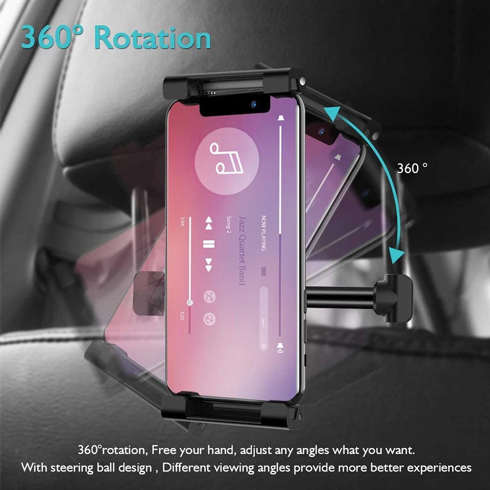 Tendway Tablet Holder Car Back Seat Mount Stand for ipad Mini Pro iphone Xs X Samsung Dropshipping 2020 | Компьютеры и офис