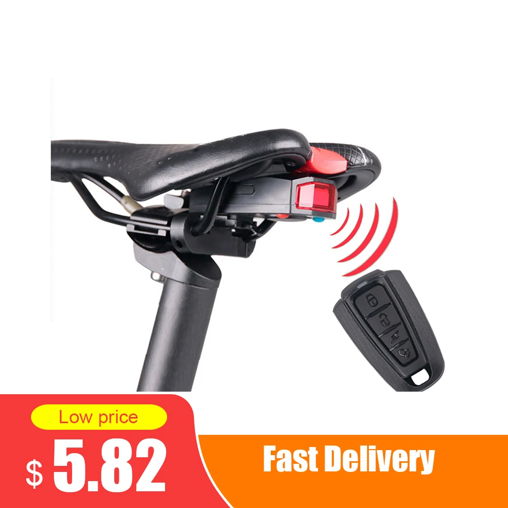 1 комплект велосипедов сигнализации Светильник Велоспорт Хвост светильник Рог