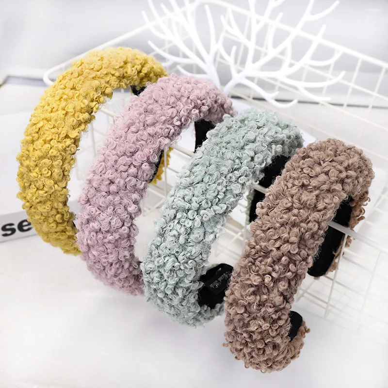 

2019 модные аксессуары для волос для женщин Зимняя шерстяная повязка на голову повязка для волос для девочек повязка на голову opaskas