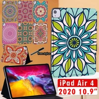 for ipad air 4 2020 10 9 inch tablet case pu leather stand folio cover a2072 a2316 a2324 a2325 for ipad accessories