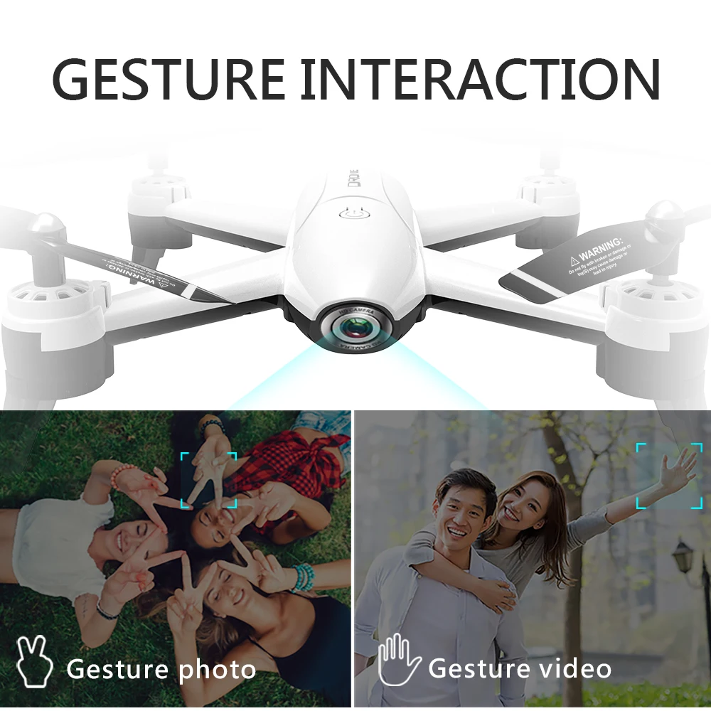 

RC Drone WiFi FPV 4K Camera Optical Flow 1080P HD Dual Camera Aerial Video RC Quadcopter Aircraft Quadcopter Toys Kid