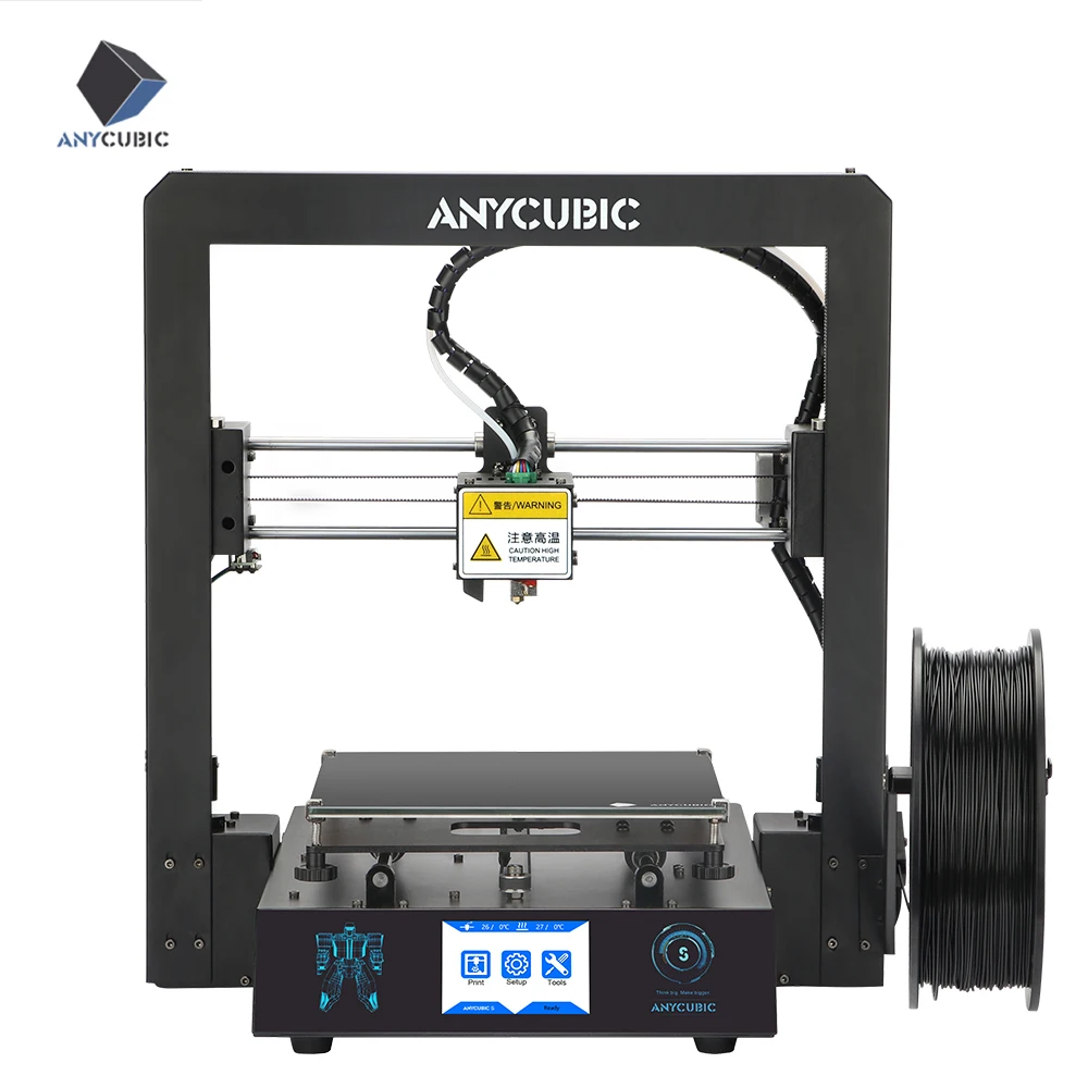 ANYCUBIC Mega S 3д принтер impressora экструдер TFT сенсорный экран ultraase огромный объем сборки