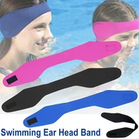 swimming ear hair band for women men adult children neoprene ear band swimming headband water protector gear head band