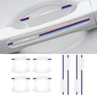 4 шт., эпоксидные силиконовые наклейки на дверные ручки автомобиля, защита ручки автомобиля от царапин