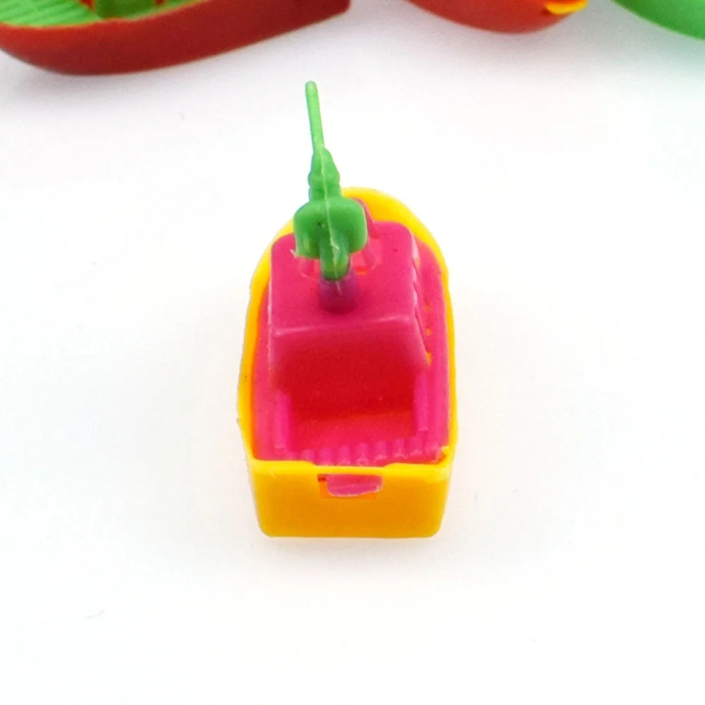 20 шт Мини лодки моделирование Смешные Пластиковые модели корабля игрушки вечерние для