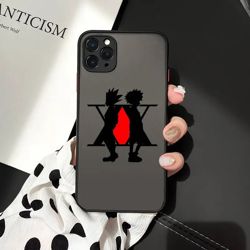

Hunter X Hunter Anime Phone Cases matte transparent For iphone 7 8 11 12 plus mini x xs xr pro max cover
