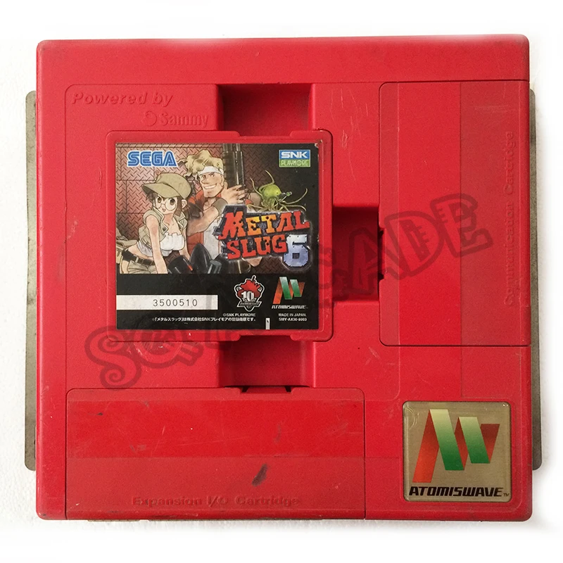 Материнская плата Sammy Atomiswave Metal Slug 6 оригинал из Японии б/у для монет аркадных игр