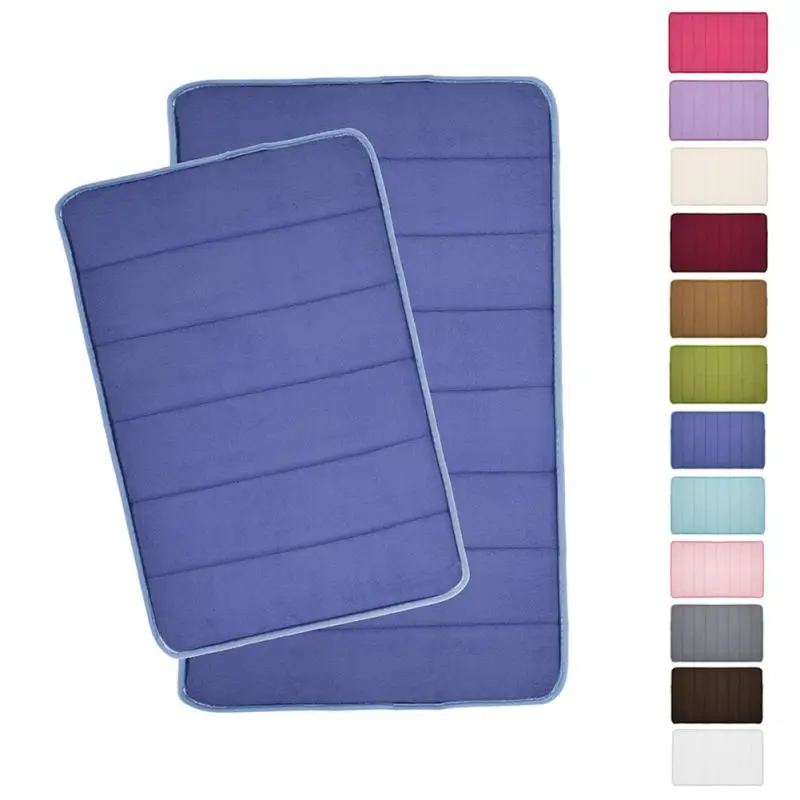 Новый коврик для ванной из пены с эффектом памяти Противоскользящие коврики