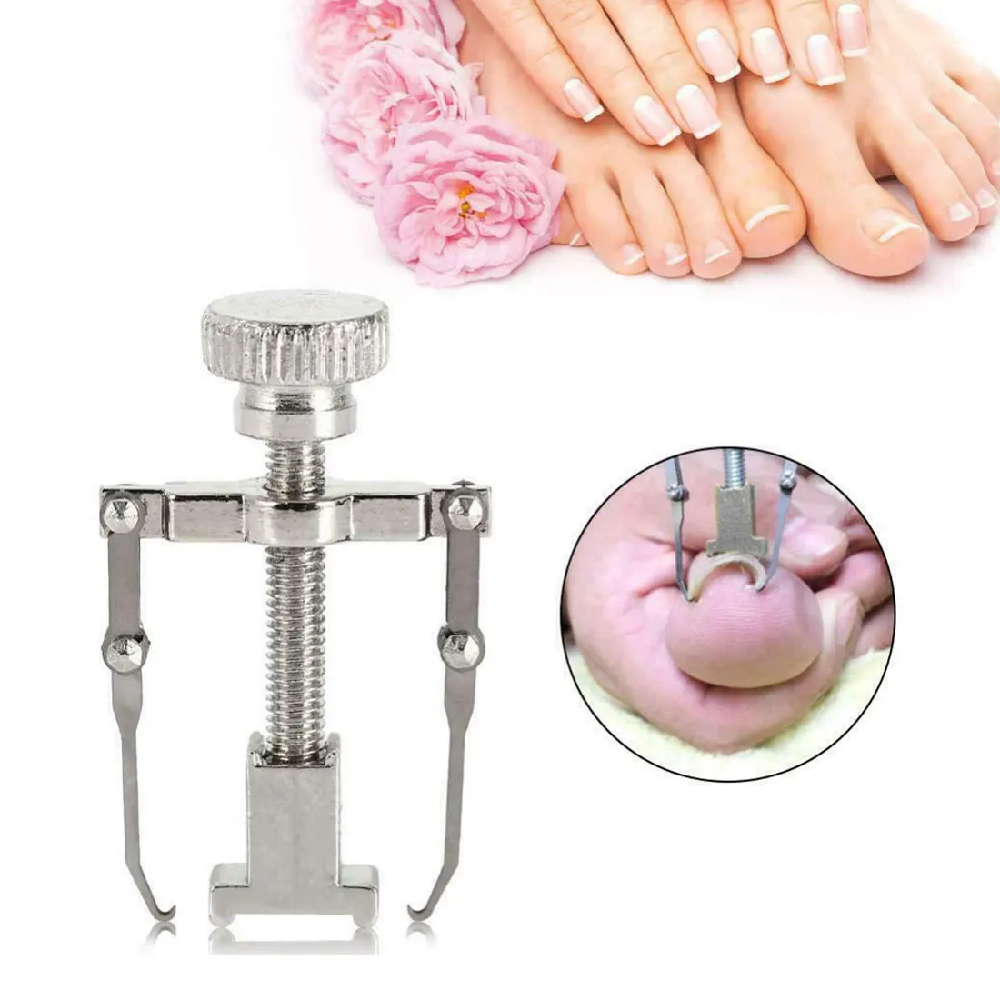 

1pc Useful Ingrown Nail Foot Correction Tool Pedicure Toenail Fixer Foot Nail Care Tool Orthotic Nail Corrector Pedicure Tool