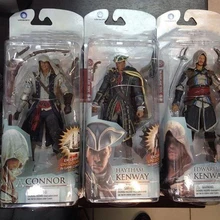 Creed Series 4 Connor Haytham Edward Kenway Mohawk Action Figure Model Toy Doll Gift 15cm