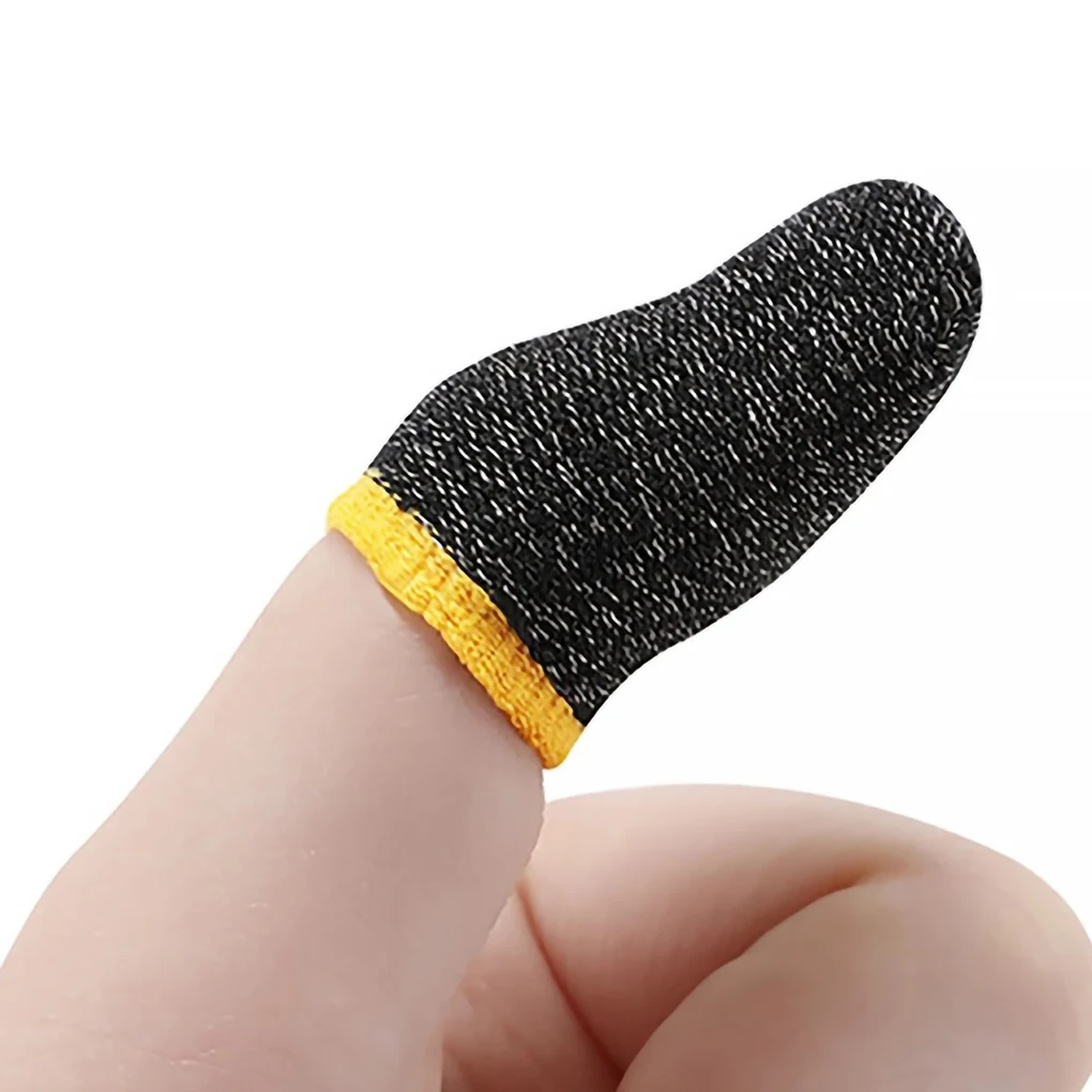 1/2/4 Pairs Mobile Phone Gaming Sweat-Proof Finger Cover Fingertip Gloves Game Non-slip Touch Screen Thumb Fingertip Sleeves images - 6