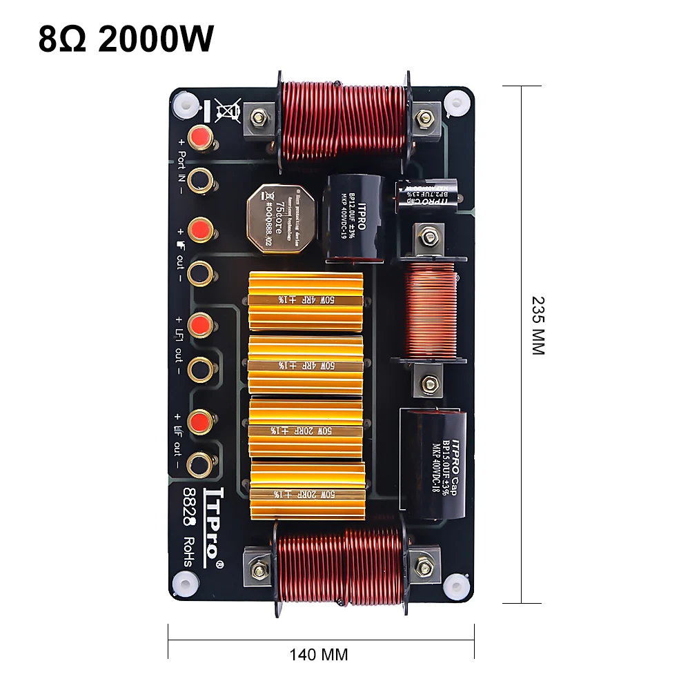 Сценический разделитель частоты AIYIMA для аудиоколонок Профессиональный