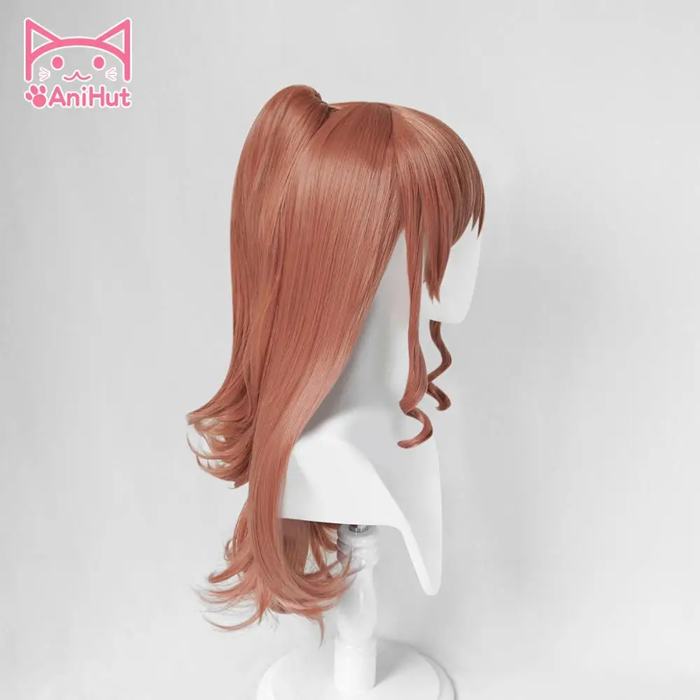 AniHut Imai Lisa парик игра взрыва мечта! Парик для косплея коричневый синтетические женские волосы Аниме BanG Dream Косплей Imai костюм Лиза